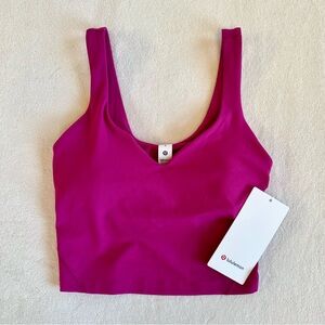 NWT Lululemon Align Tank – Ripened Raspberry – Size 4